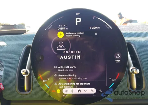 2025 Mini Countryman Cooper S from USA, damaged, VIN WMZ23GA0XS7S50041